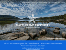 Tablet Screenshot of maineislandproperties.com